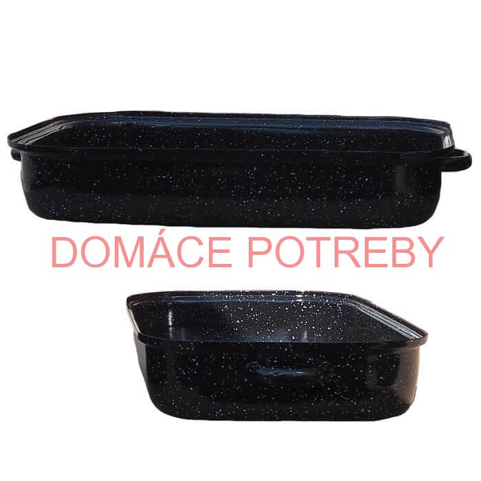 Smaltovaný pekáč 38 x 22 cm DUO