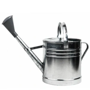 Pozinkovaná krhlica s ružicou 12 l (plechová)