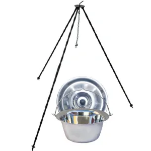 Nerezový kotlík 8 L INOX + pokrievka + stojan CLASSIC
