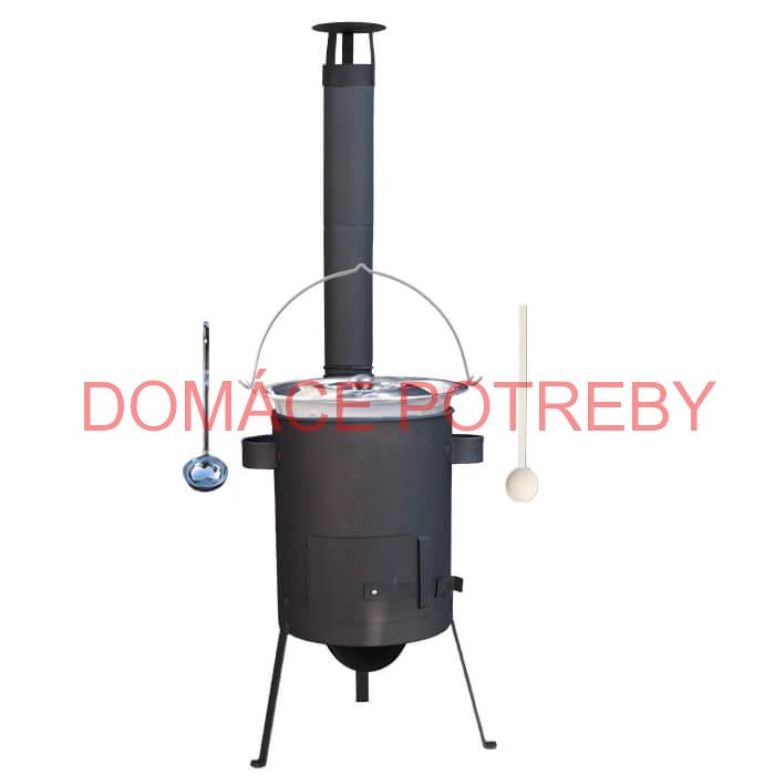 Antikorový kotlík 30 L (1,2 mm) + žiaruvzdorná kotlina 45 PLUS 600 4 MM