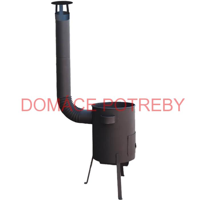 Kotlina 36 cm s žiaruvzdornou farbou PLUS 600 4 MM