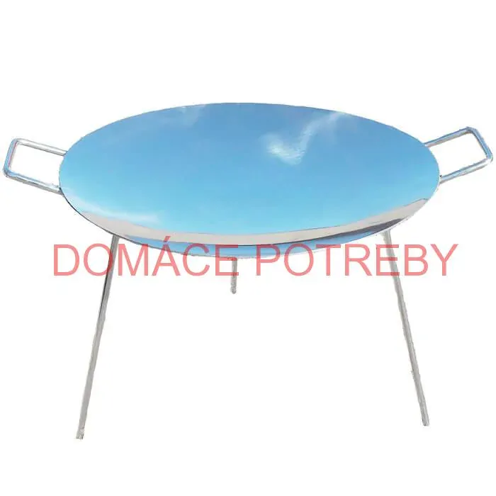 Nerezová panvica s nožičkami 55 cm BBQ