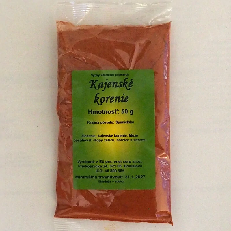 Kajenské korenie 50 g
