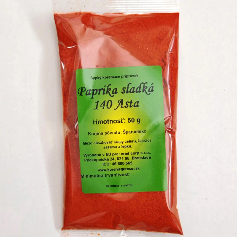 Paprika sladká 140 ASTA 50 g