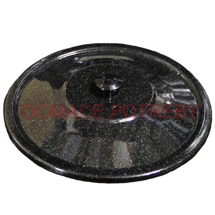 Smaltovaná pokrievka 16-20 L (44 cm)
