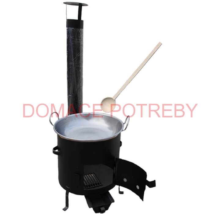Železná panvica 36 cm na grilovanie + Kotlina 36 cm a vareška Garden BarbecueGarden Barbecue