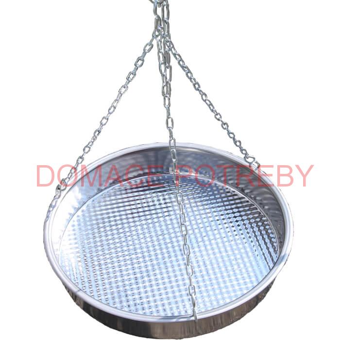 Nerezová panvica s retiazkou 42 cm