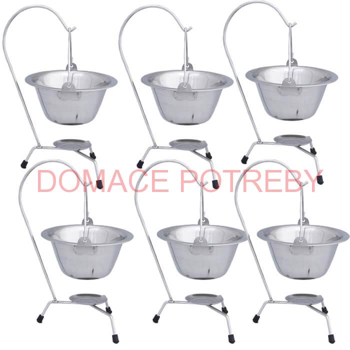Servírovacia súprava INOX 6 ks