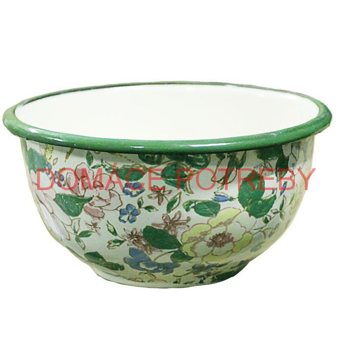 Smaltovaná vzorovaná miska 13 cm DECOR