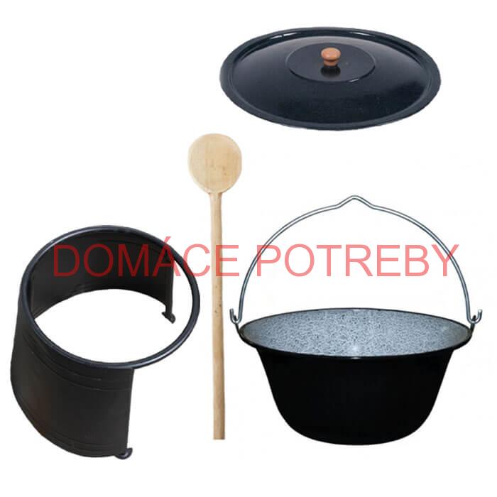 Smaltovaný kotlík 20 L (1,2 mm) + chránič plameňa