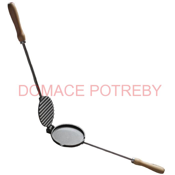 Liatinová panvica na grilovanie steakov DUO