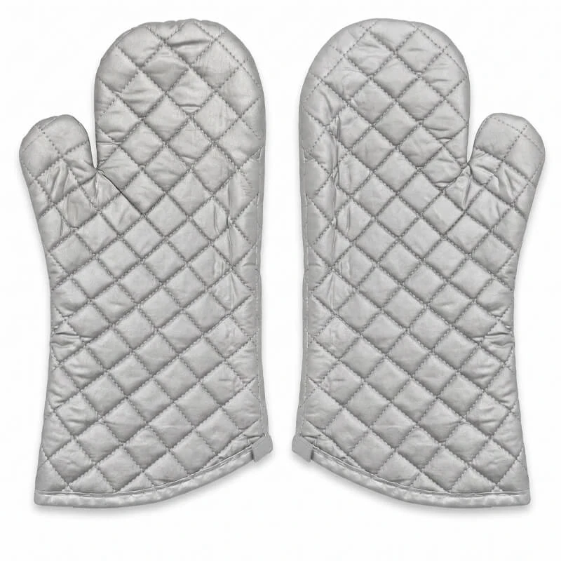 Chňapky strieborné dlhé 35 cm — sada 2 ks