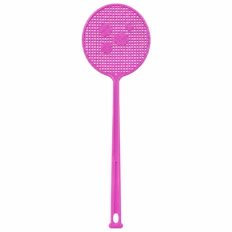 Plastová plácačka na muchy 49 cm – mix farieb