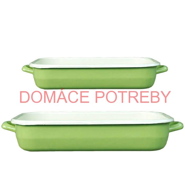 Smaltovane pekáče GREEN 2 ks