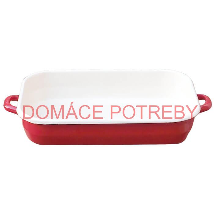 Smaltovaný pekáč 40 x 21,5 cm ČERVENÝ