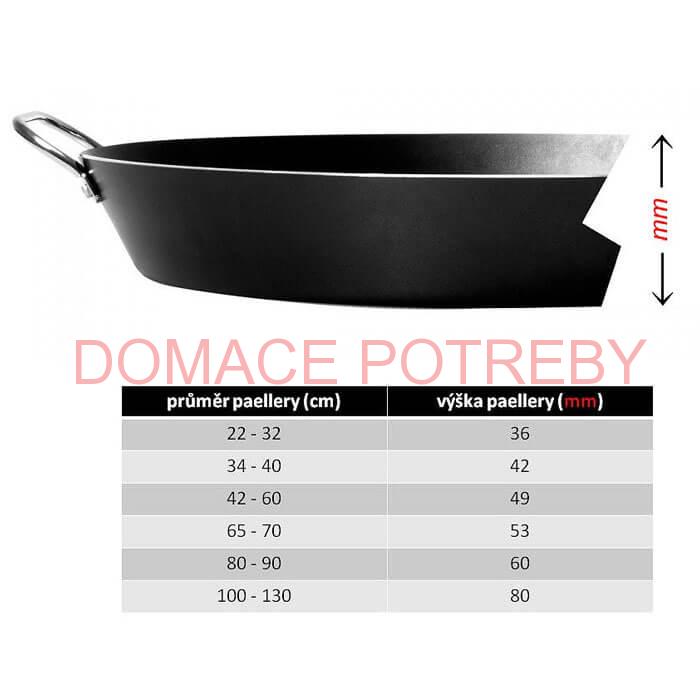 Paella panvica VACA SMALT 26 cm