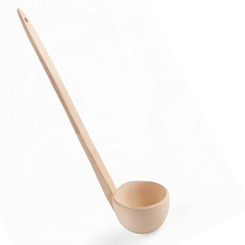 Drevená naberačka veľká 57 cm