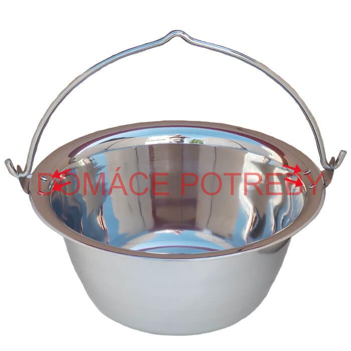 Antikorový kotlík 15 L (0,8 mm) s nitmi