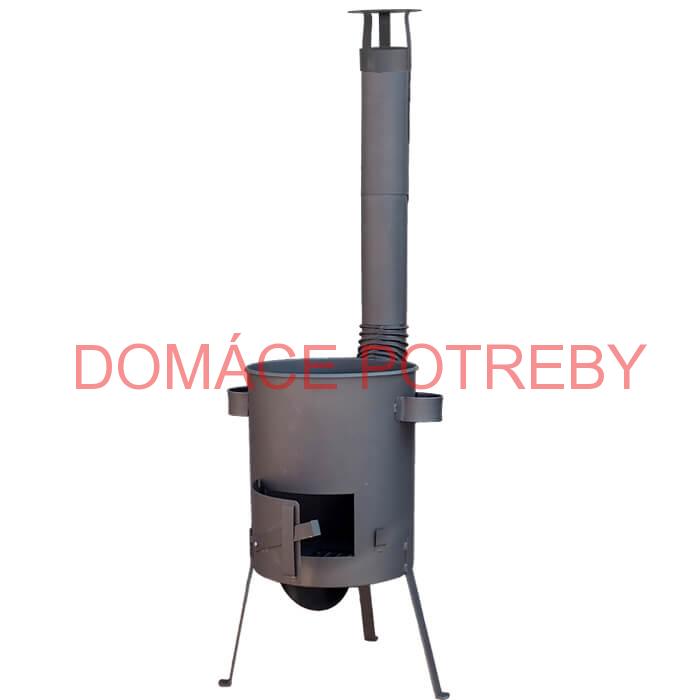 Kotlina 39 cm s žiaruvzdornou farbou PLUS 600 4 MM
