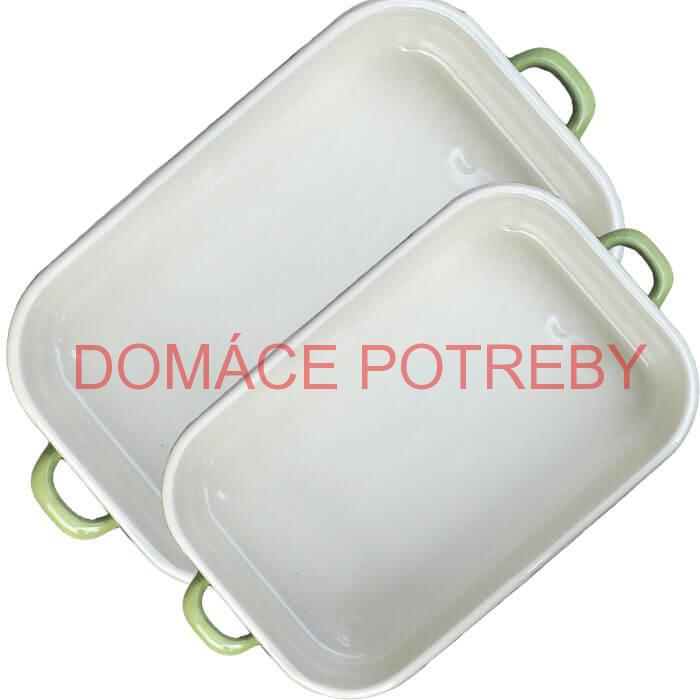 Smaltovane pekáče GREEN 2 ks