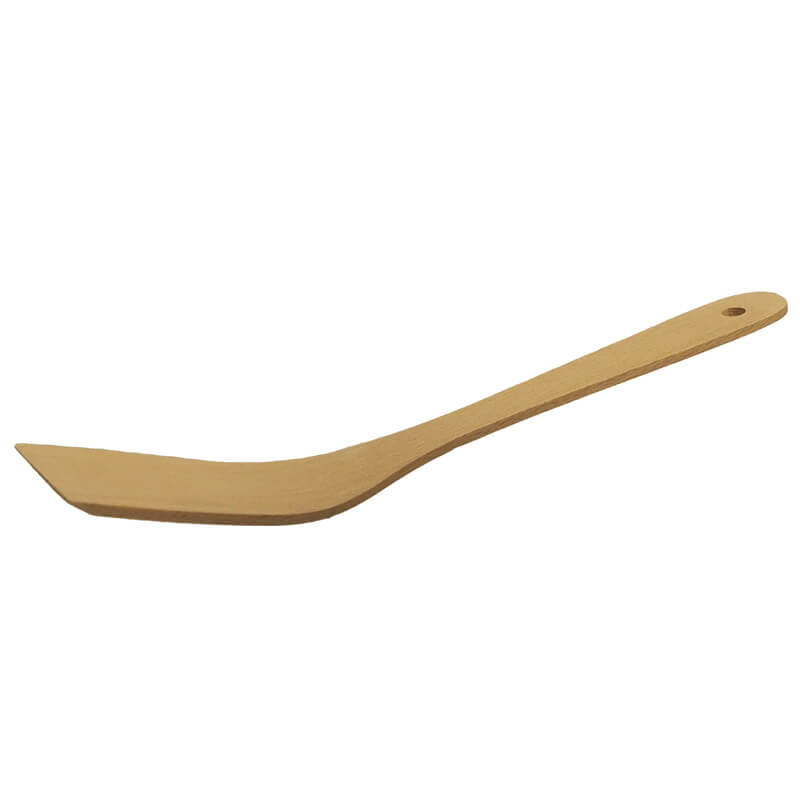 Lopatka ohnutá drevená 31 cm