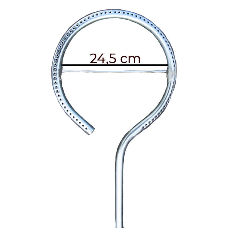 Plynový horák na bombu 24,5 cm - 3,5 kW, regulácia výkonu, s nožičkami