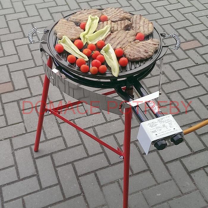 Grilovacia liatinová doska VACA 43 cm