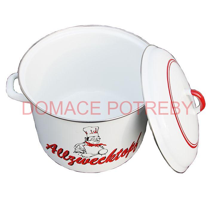 Smaltovaný hrniec 13 L