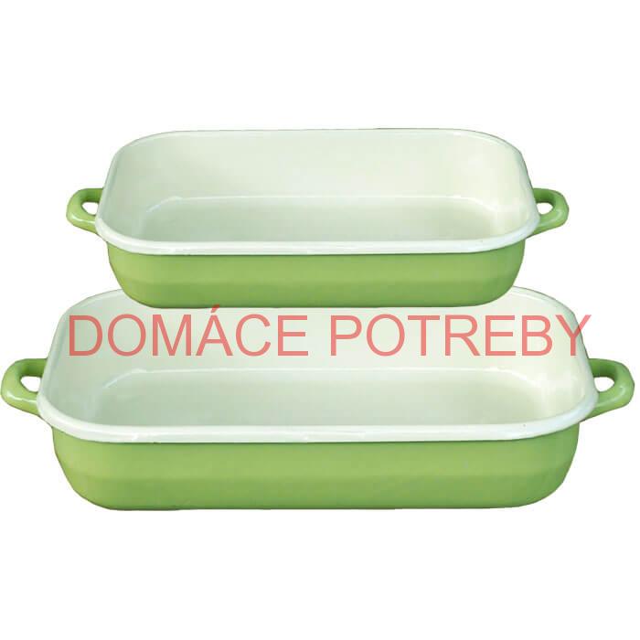 Smaltovane pekáče GREEN 2 ks