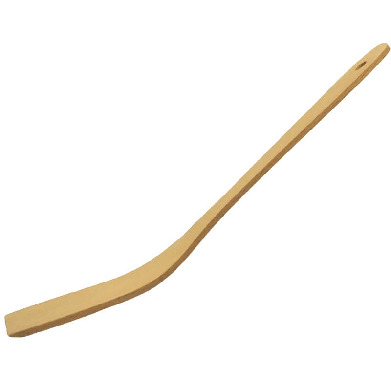 Lopatka ohnutá drevená 31 cm