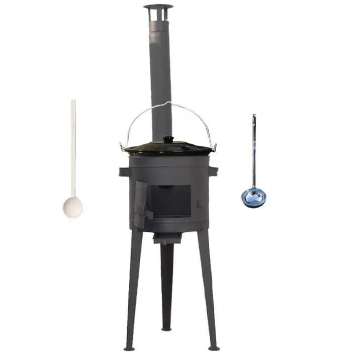 Smaltovaný kotlík 25 L (1,2 mm) + vysoká kotlina (1,5 mm) HODO 42 PLUS 600