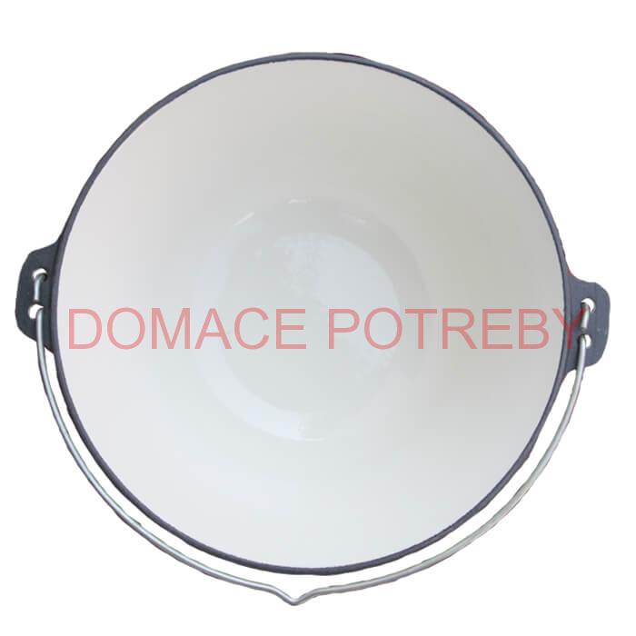 Liatinový  kotlík 10,8 L – smaltovaný povrch