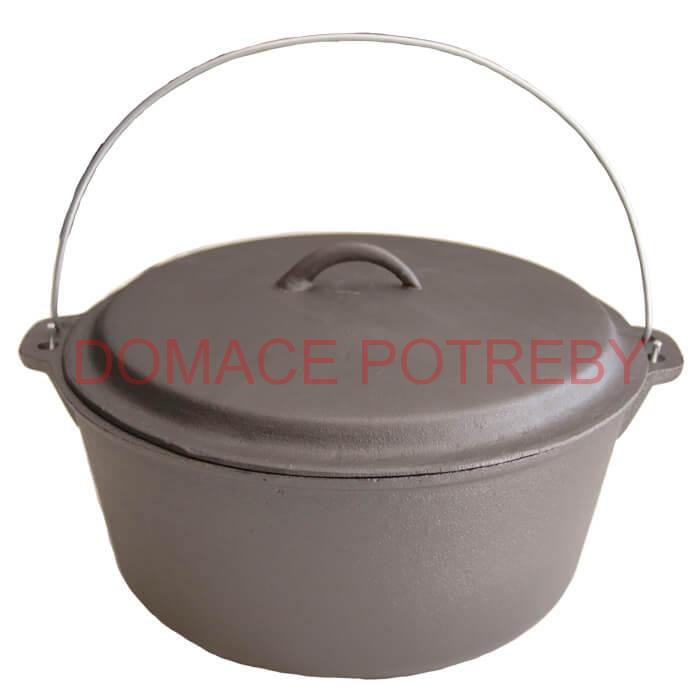Liatinový kotlík 7,2 L + pokrievka
