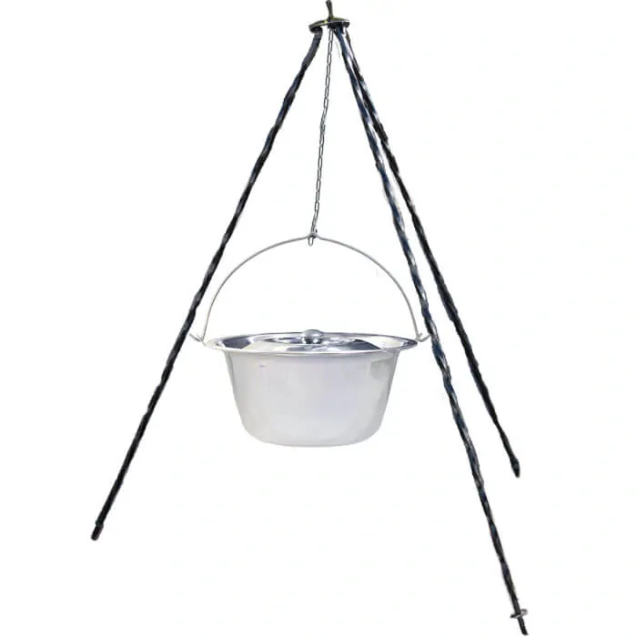 Nerezový kotlík 14 L INOX + pokrievka + stojan CLASSIC