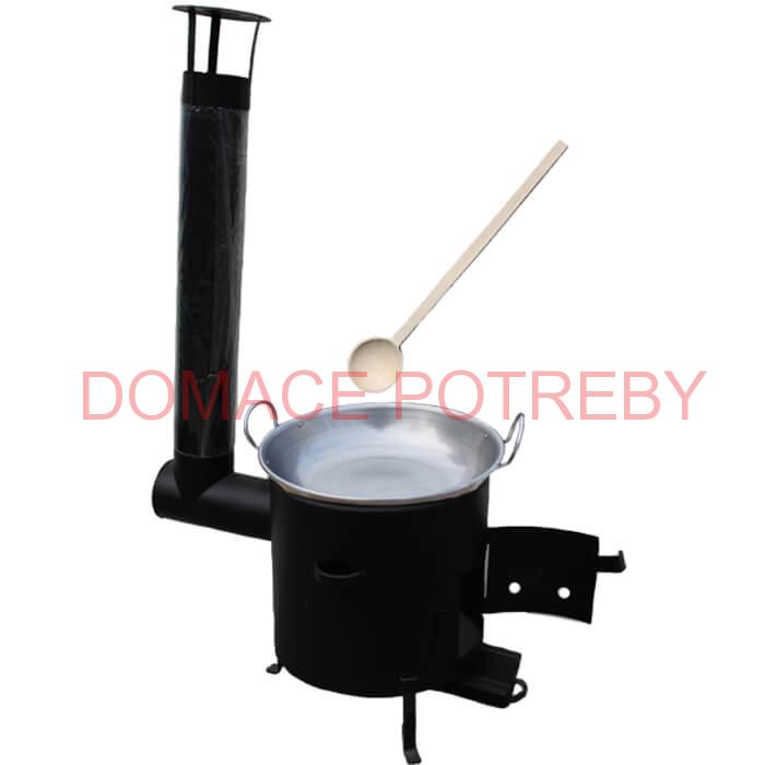 Železná panvica 36 cm na grilovanie + Kotlina 36 cm a vareška Garden BarbecueGarden Barbecue