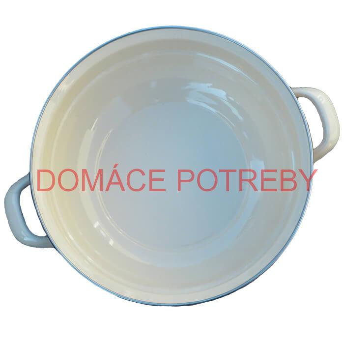 Smaltovaná misa 32 cm bežová