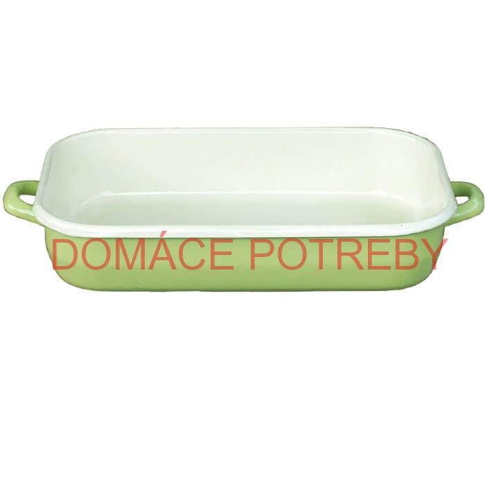 Smaltovaný pekáč 46 x 24 cm GREEN
