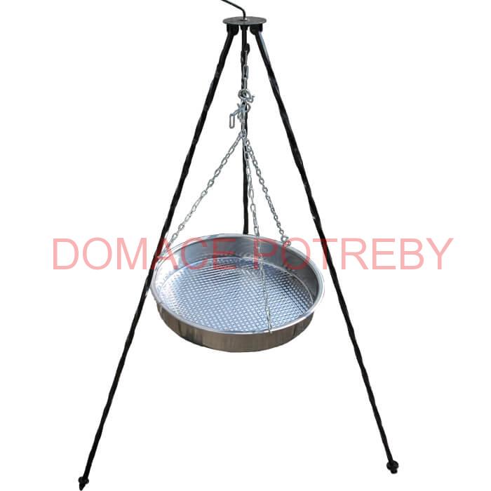 Nerezová panvica s retiazkou 42 cm